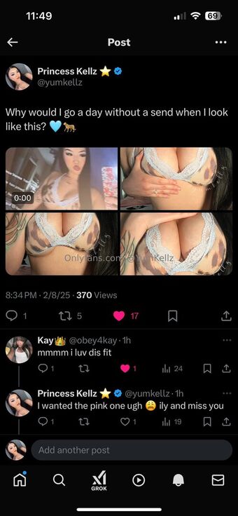 yumkellz Alastonkuvavuotoja OnlyFansista 5